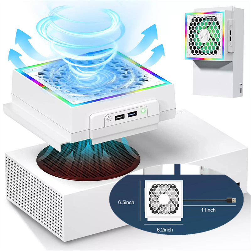 LED Cooling Fan Atmosphere Lig - Microsoft Console Xbox Series S review and price