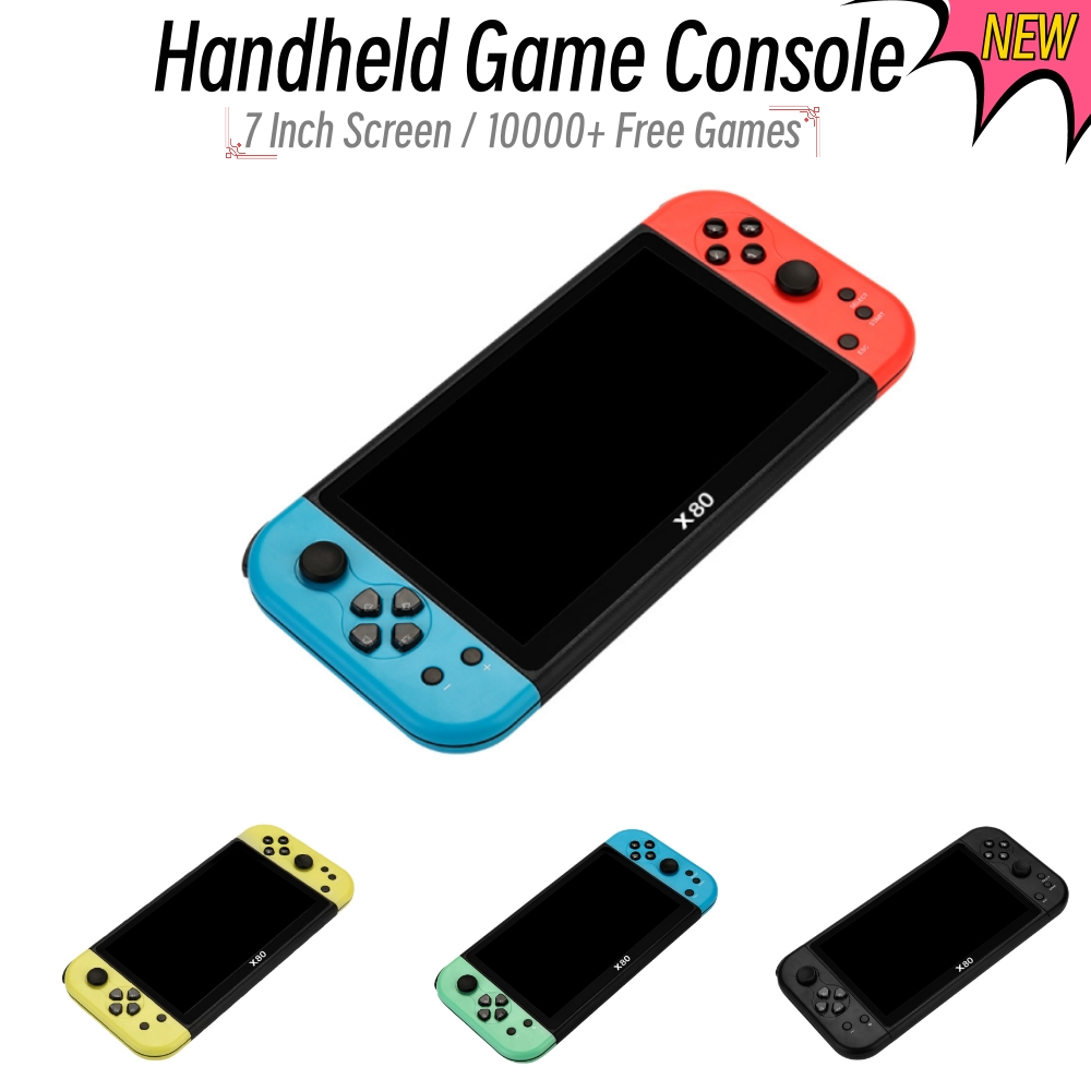 10000 Free Games X80 Portable  - Gaming Console Old review and price