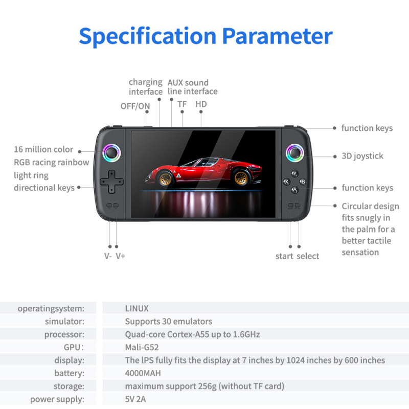 New M27 Large Screen Handheld  - Gaming Console Old review and price