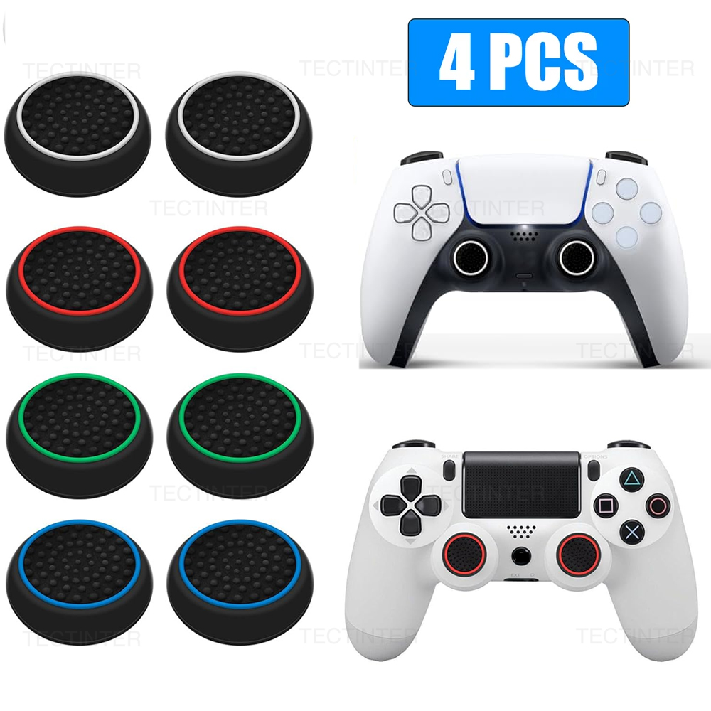 4PCS Silicone Analog ThumbStic - Gaming Console For Pc review and price