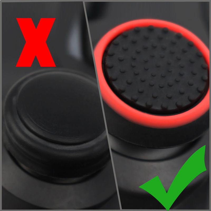 4PCS Silicone Analog ThumbStic - Gaming Console For Pc review and price