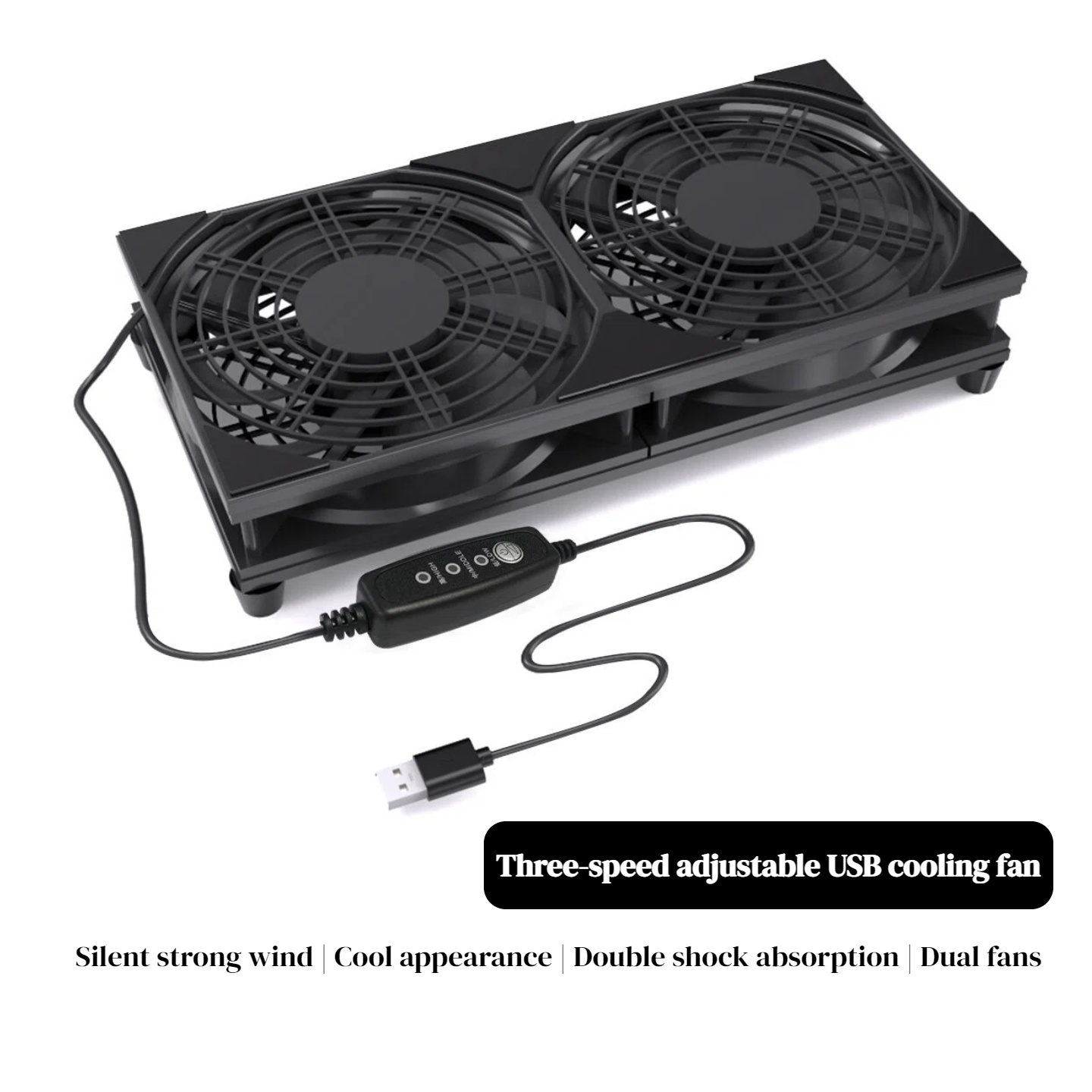 Dual USB Cooling Fan with 3-Sp - Gaming Console For Pc review and price