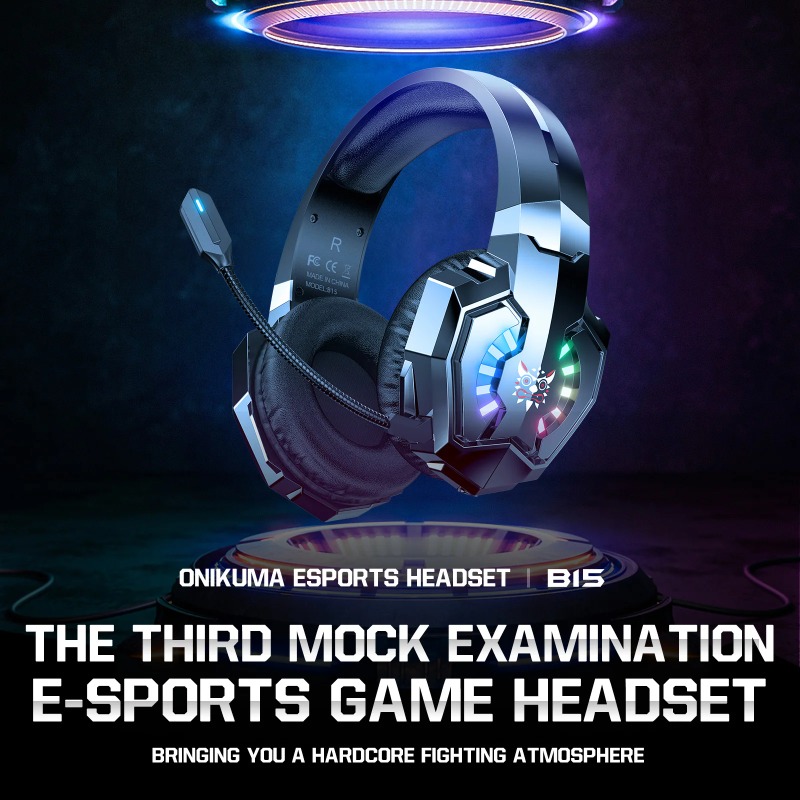 ONIKUMA B15 Gaming Headset Wir - Gaming Console In Amazon review and price