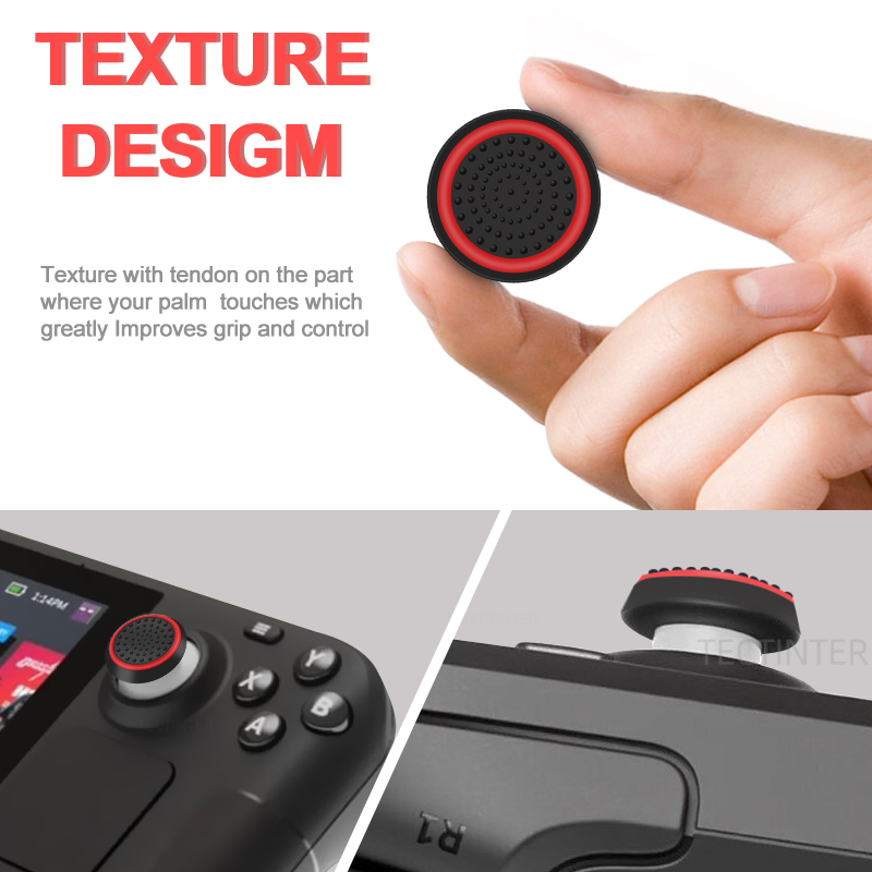 4PCS Silicone Analog ThumbStic - Gaming Console For Pc review and price