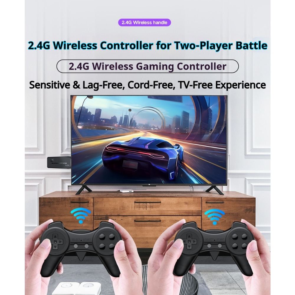 Portable 4K Retro Game Stick C - Gaming Console For Sale review and price