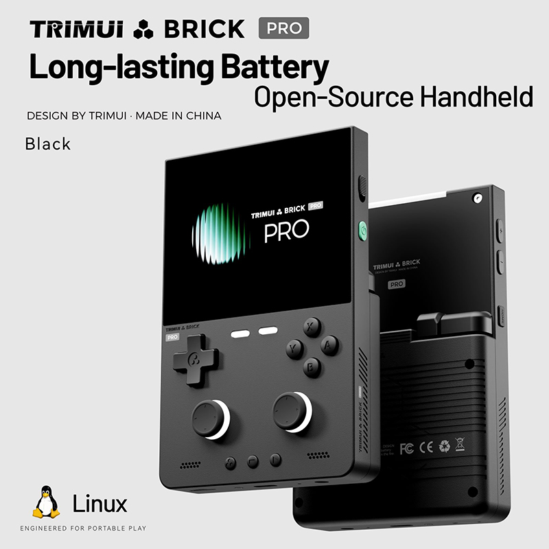NEW TRIMUI BRICK PRO Retro Han - Gaming Console Under 5000 review and price