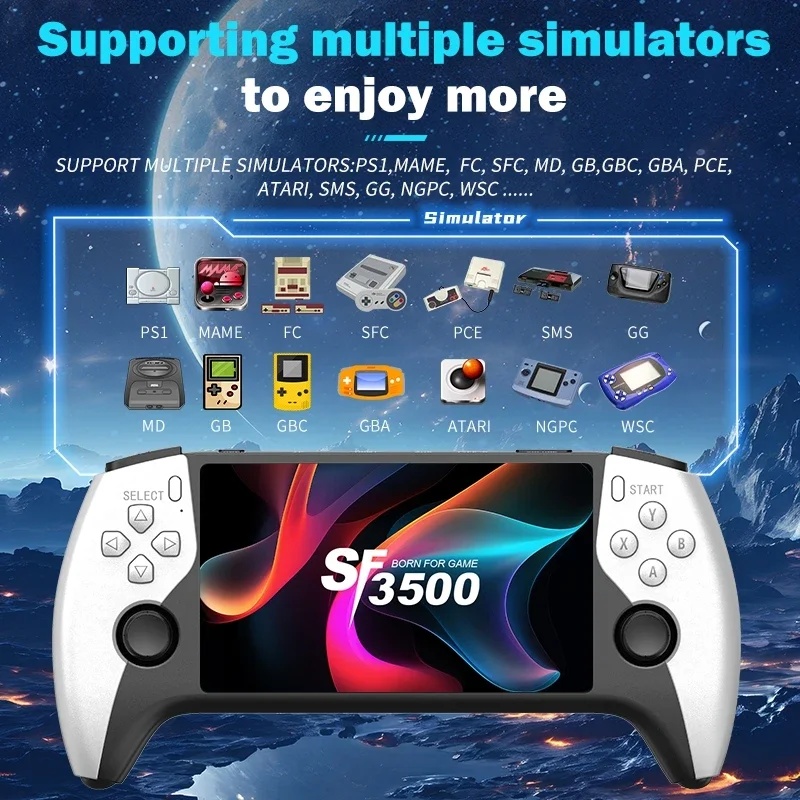 SF3500 Retro Handheld Video Ga - Gaming Console Under 5000 review and price