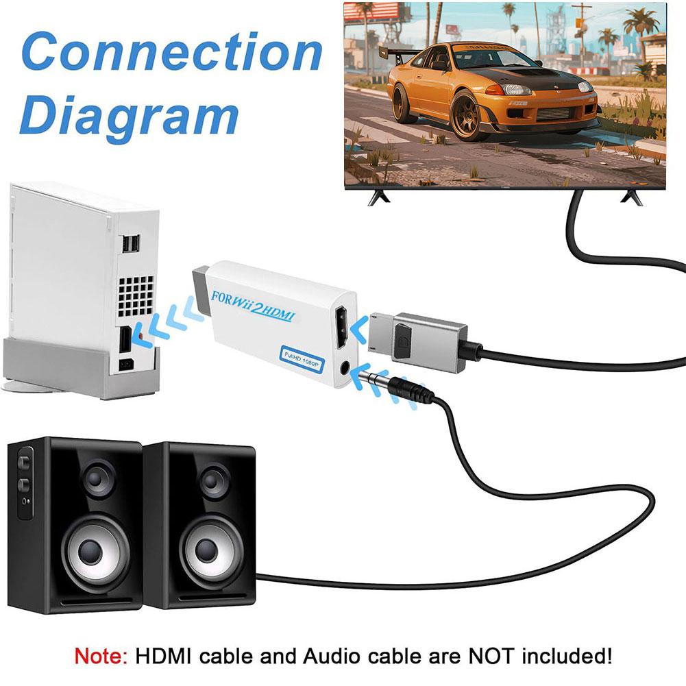 Wii To HDMI Converter Wii To H - Gaming Console Type review and price