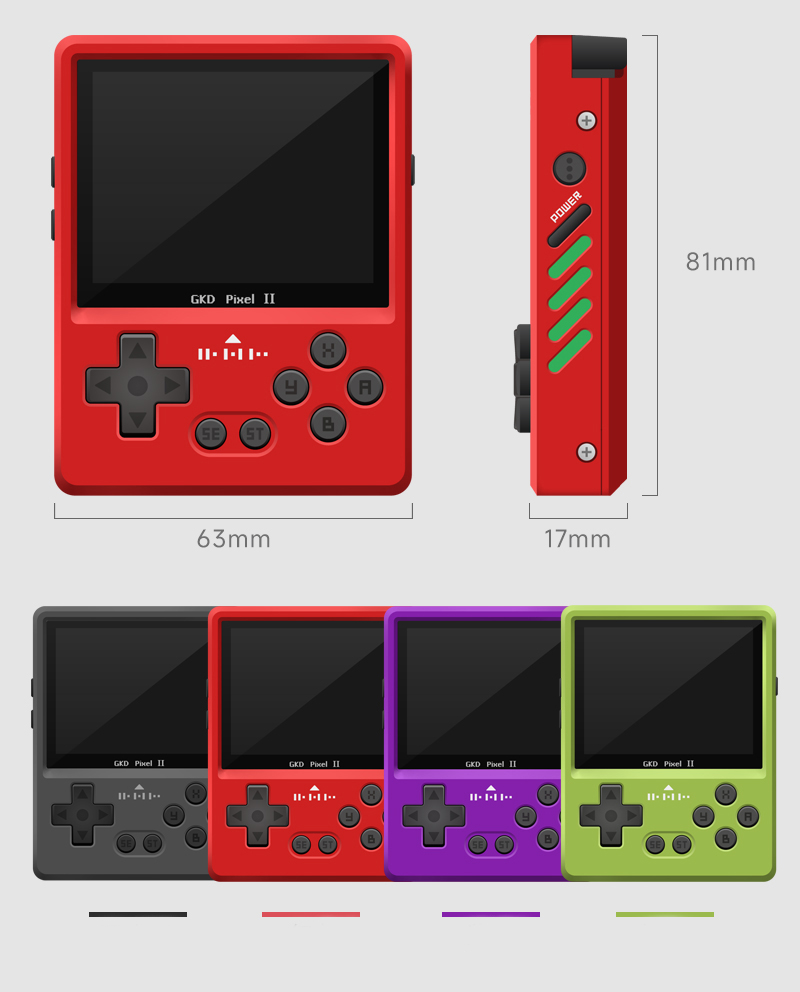 GKD Pixel2 Metal Retro Handhel - Gaming Console Under 5000 review and price