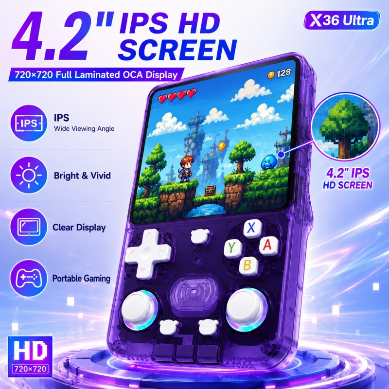 X36 Ultra Handheld Game Consol - Gaming Console Online review and price