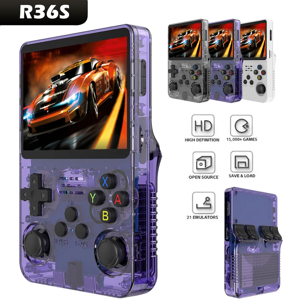 New Open Source R36S Retro Han - Gaming Console Old review and price