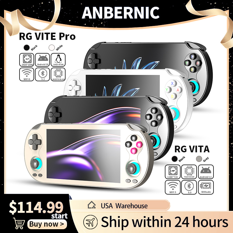 ANBERNIC RG VITA & RG VITA Pro - Gaming Console Under 5000 review and price